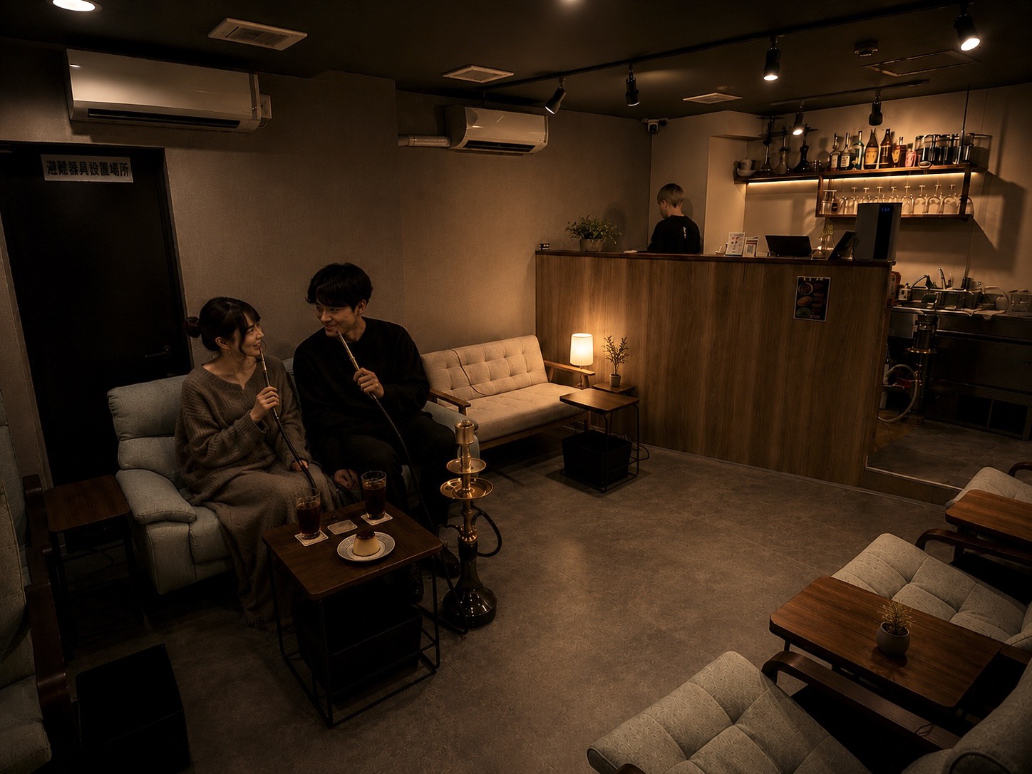 デートにも使える落ち着いた夜カフェ